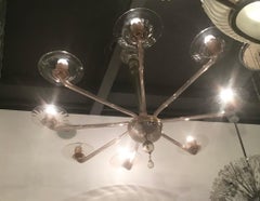 Venini Chandelier Murano Glass, 1930, Italy