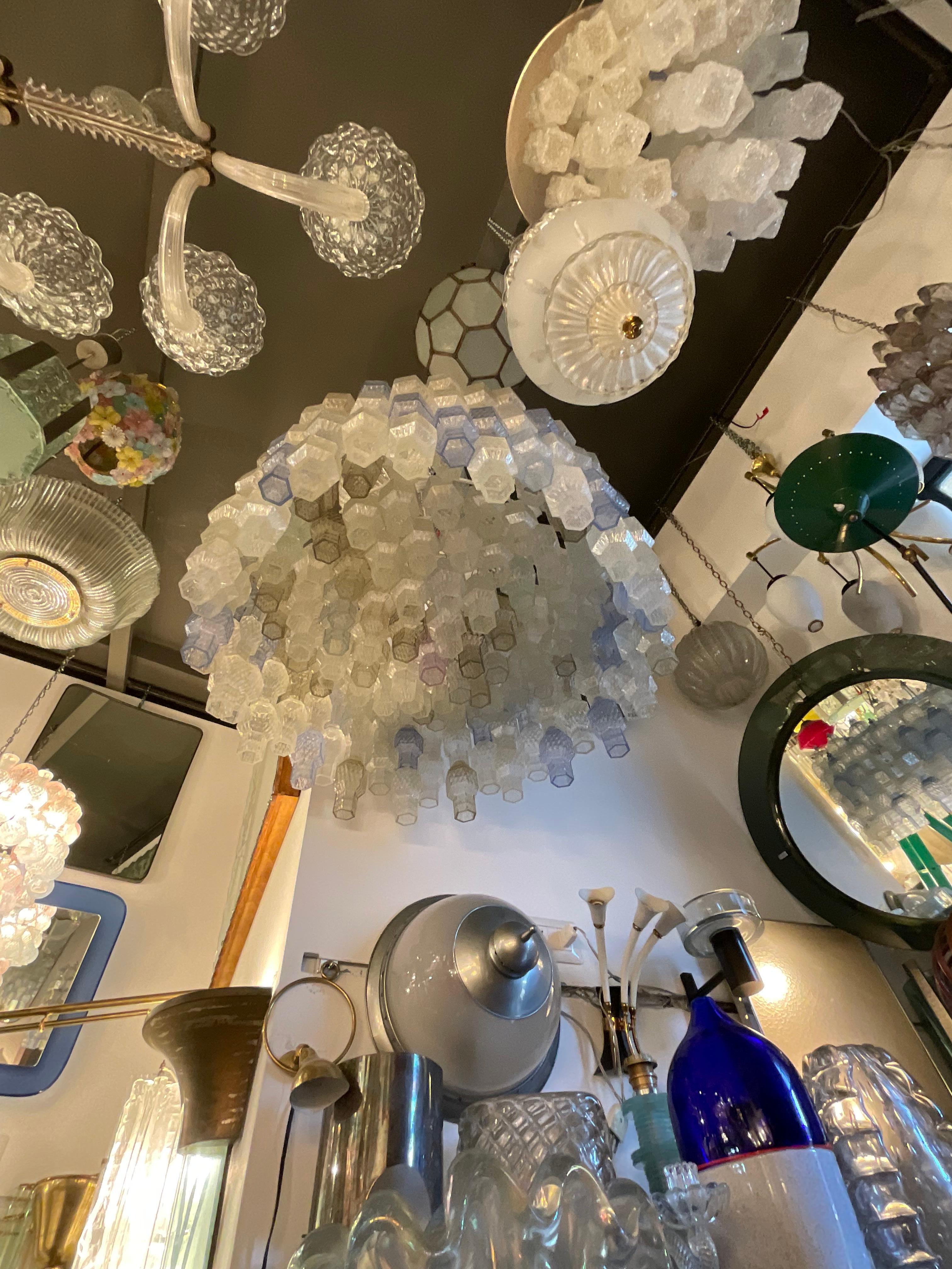VENINI  Araña de cristal de Murano Hierro 150 Italia Moderno de mediados de siglo en venta