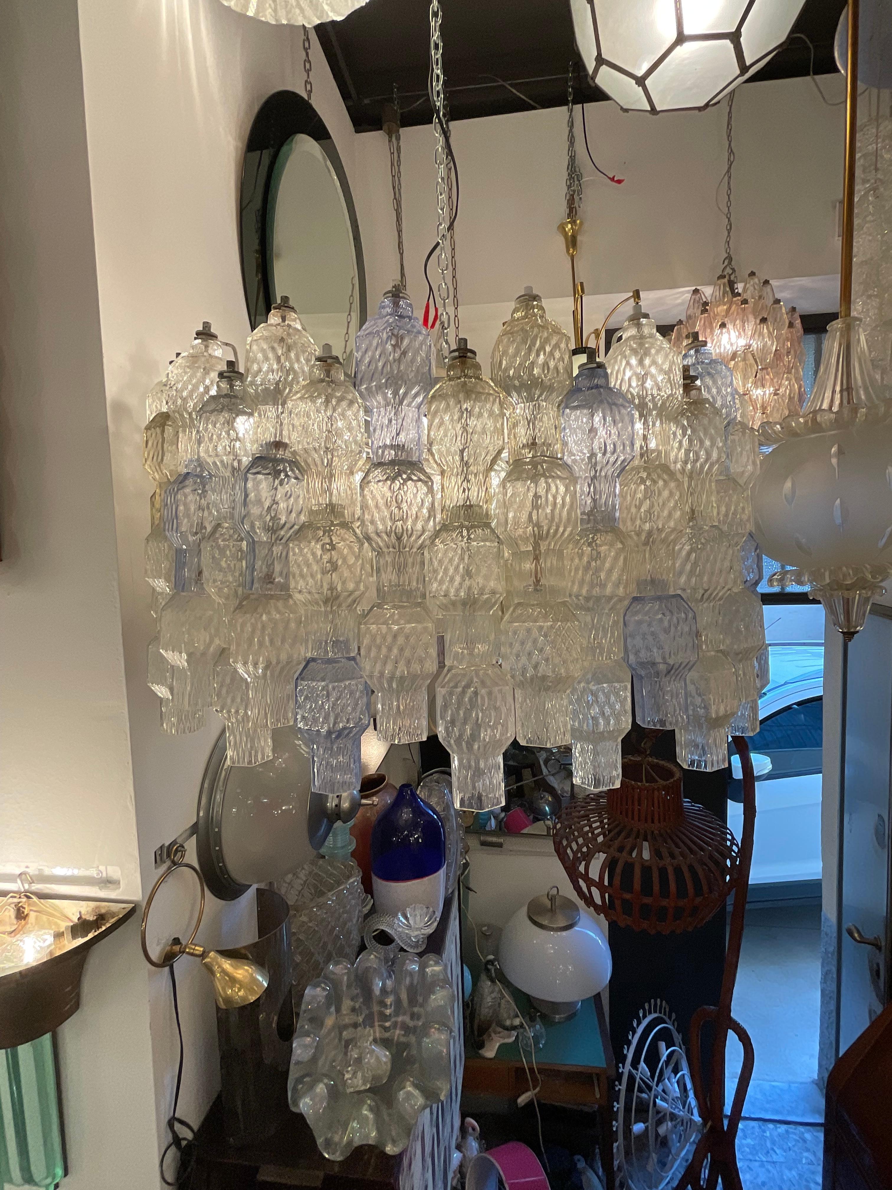 VENINI  Araña de cristal de Murano Hierro 150 Italia mediados del siglo XX en venta