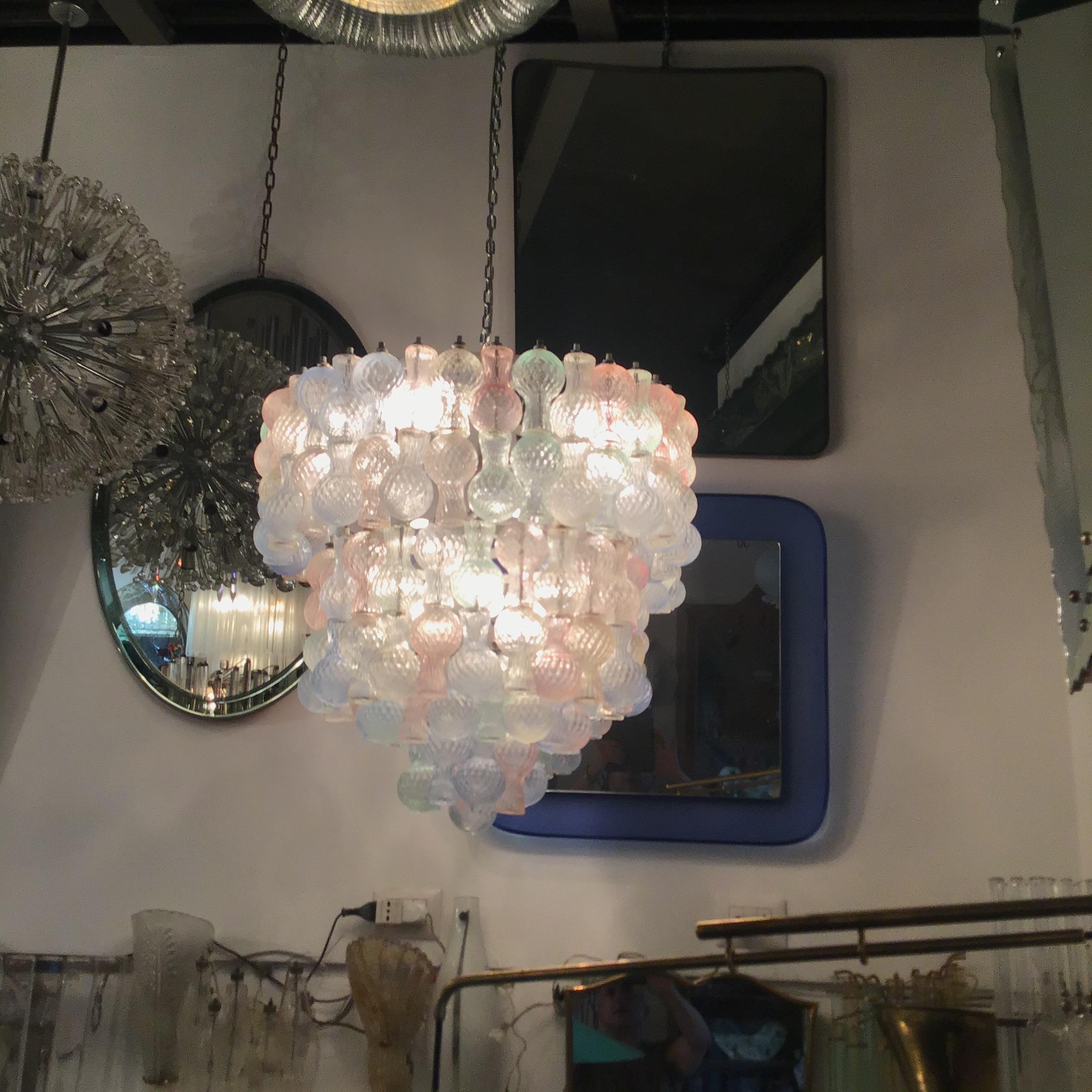 VENINI Araña de cristal de Murano Hierro 1950 Italia en venta 6