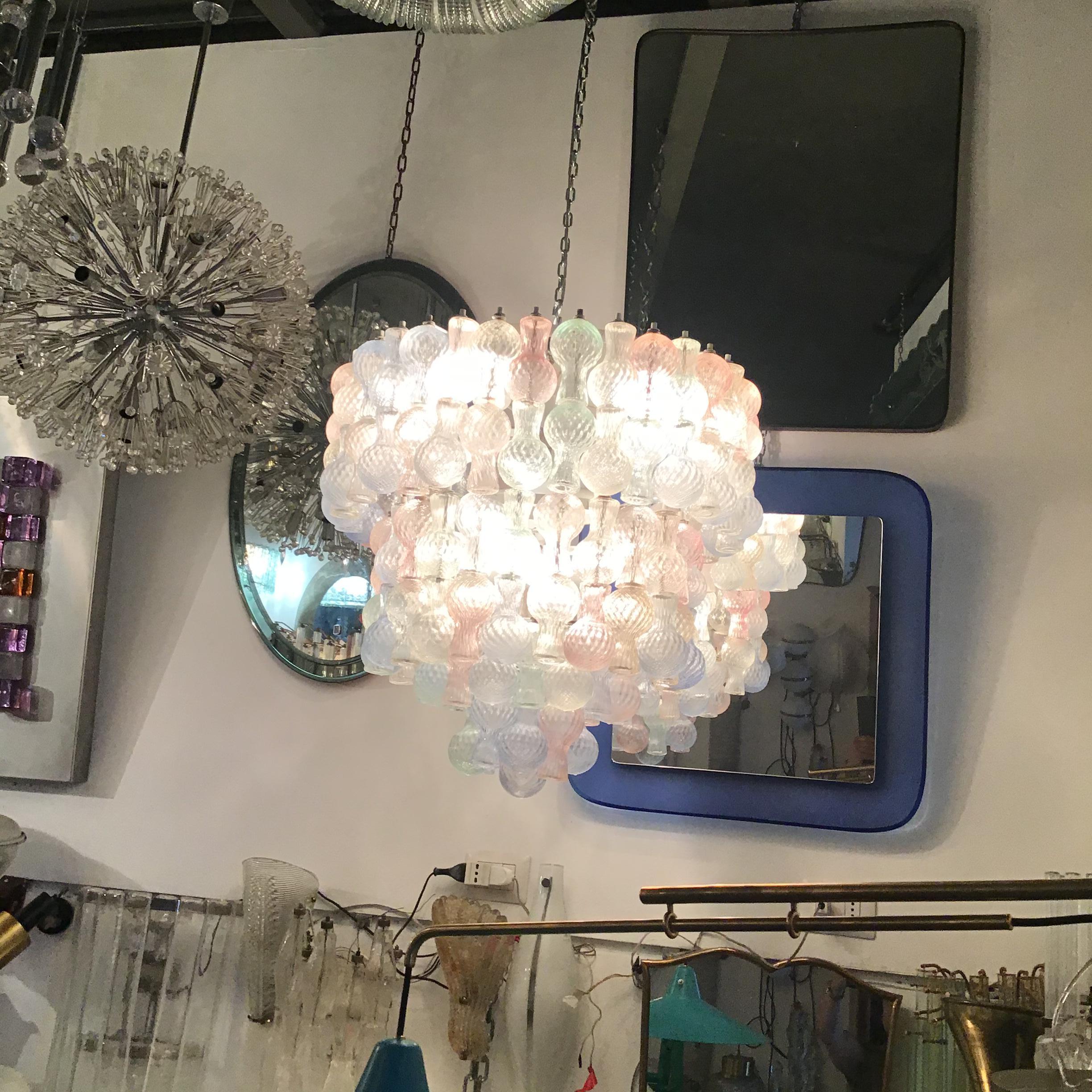 VENINI Araña de cristal de Murano Hierro 1950 Italia en venta 7