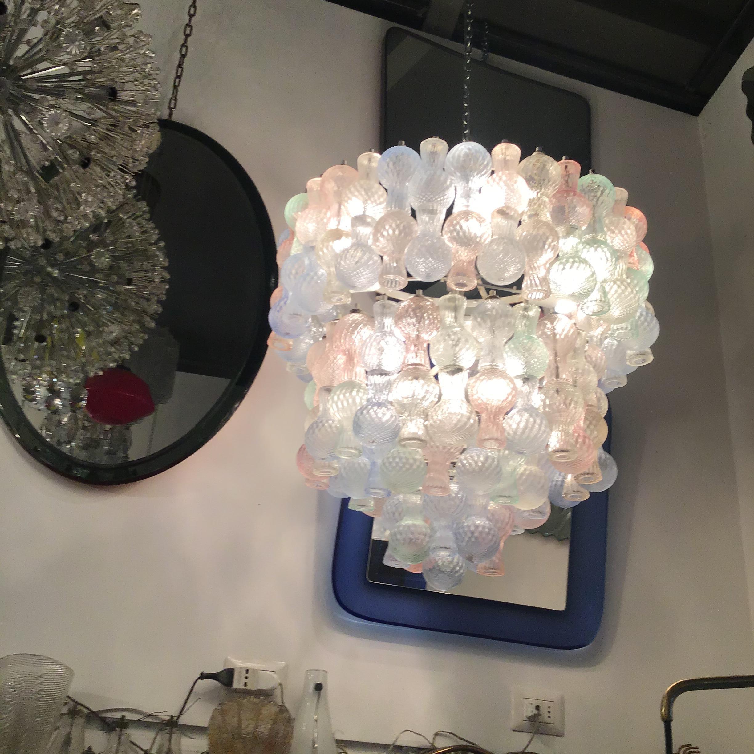 VENINI Araña de cristal de Murano Hierro 1950 Italia Cristal de Murano en venta