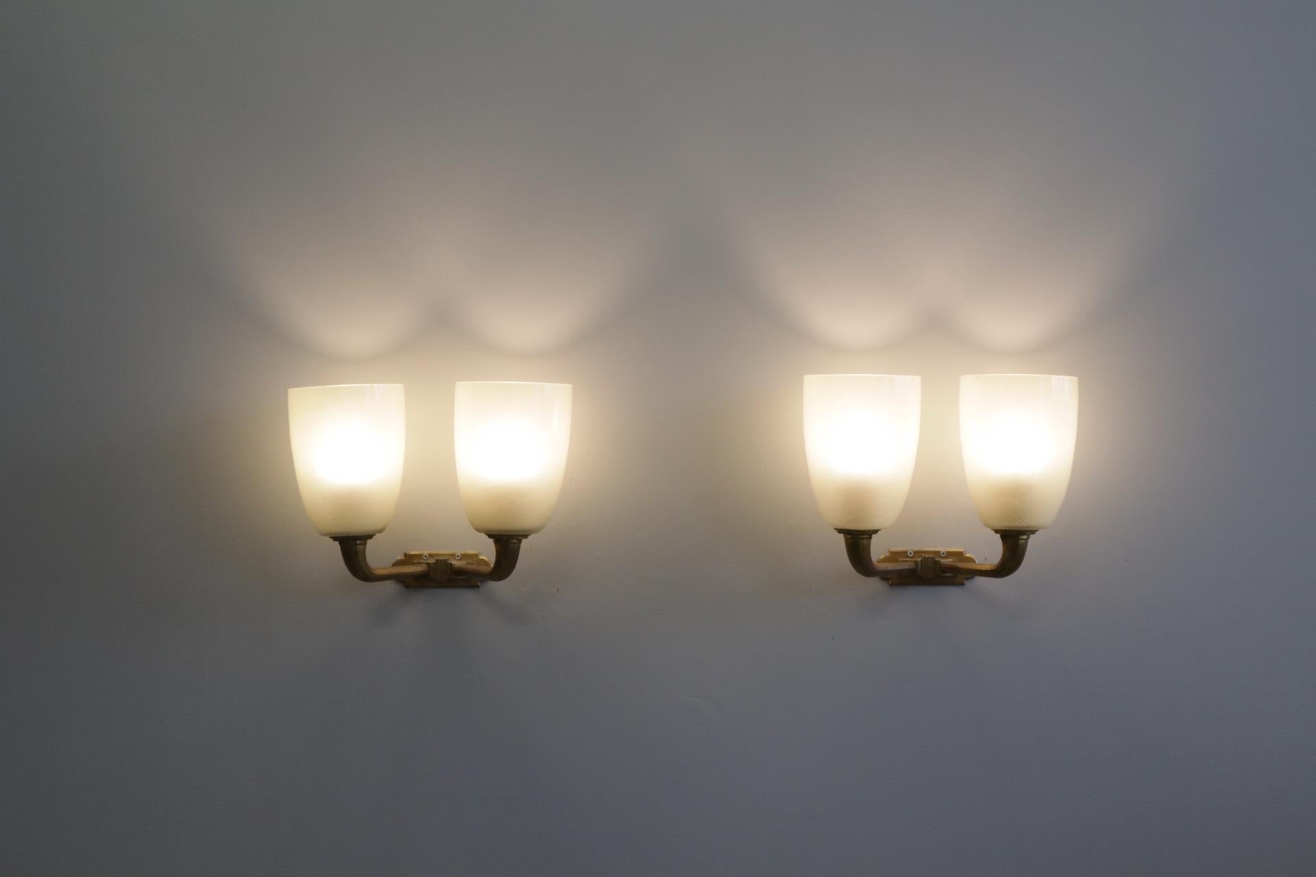 VENINI Coppia di lampade da parete 6