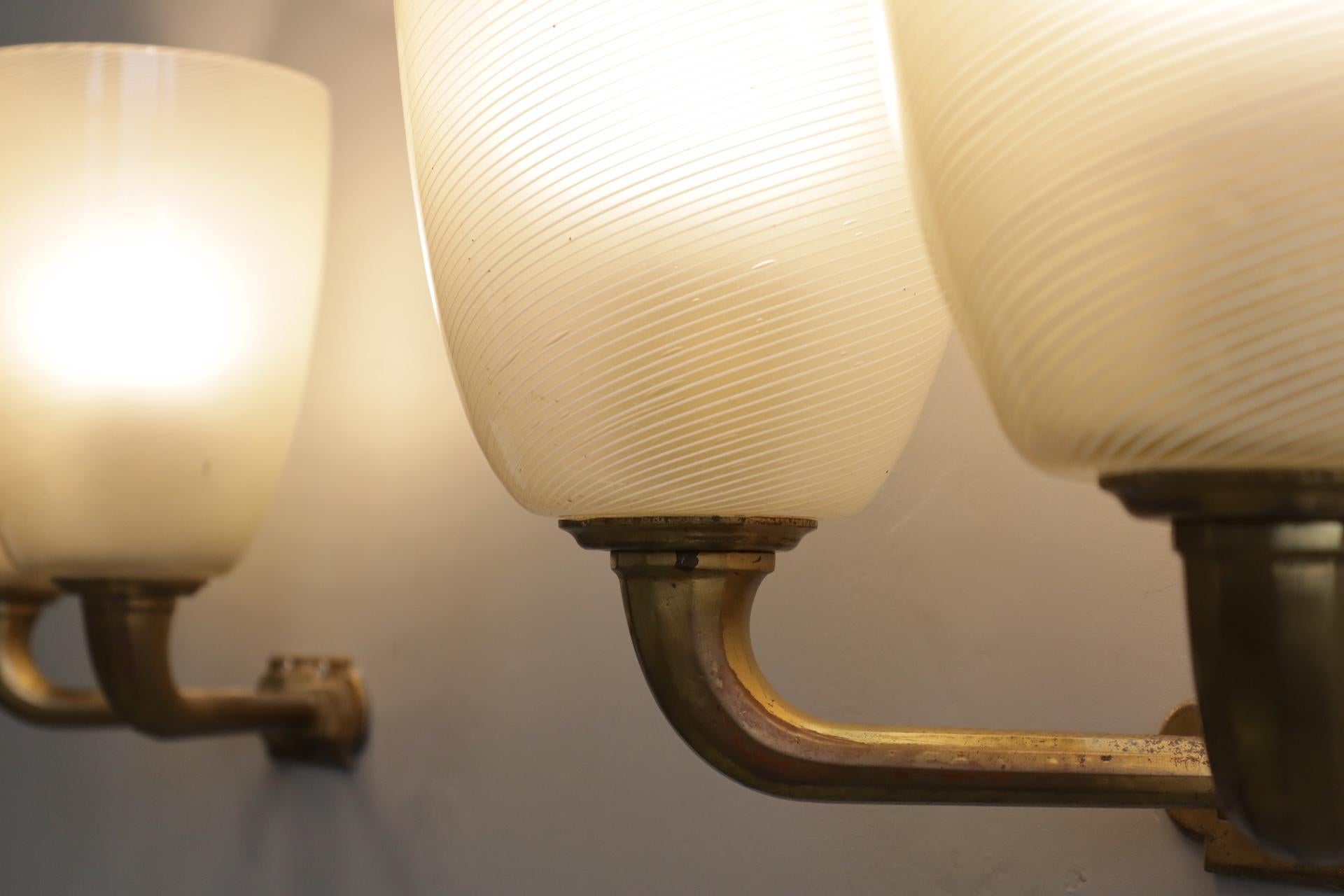 VENINI Coppia di lampade da parete 7