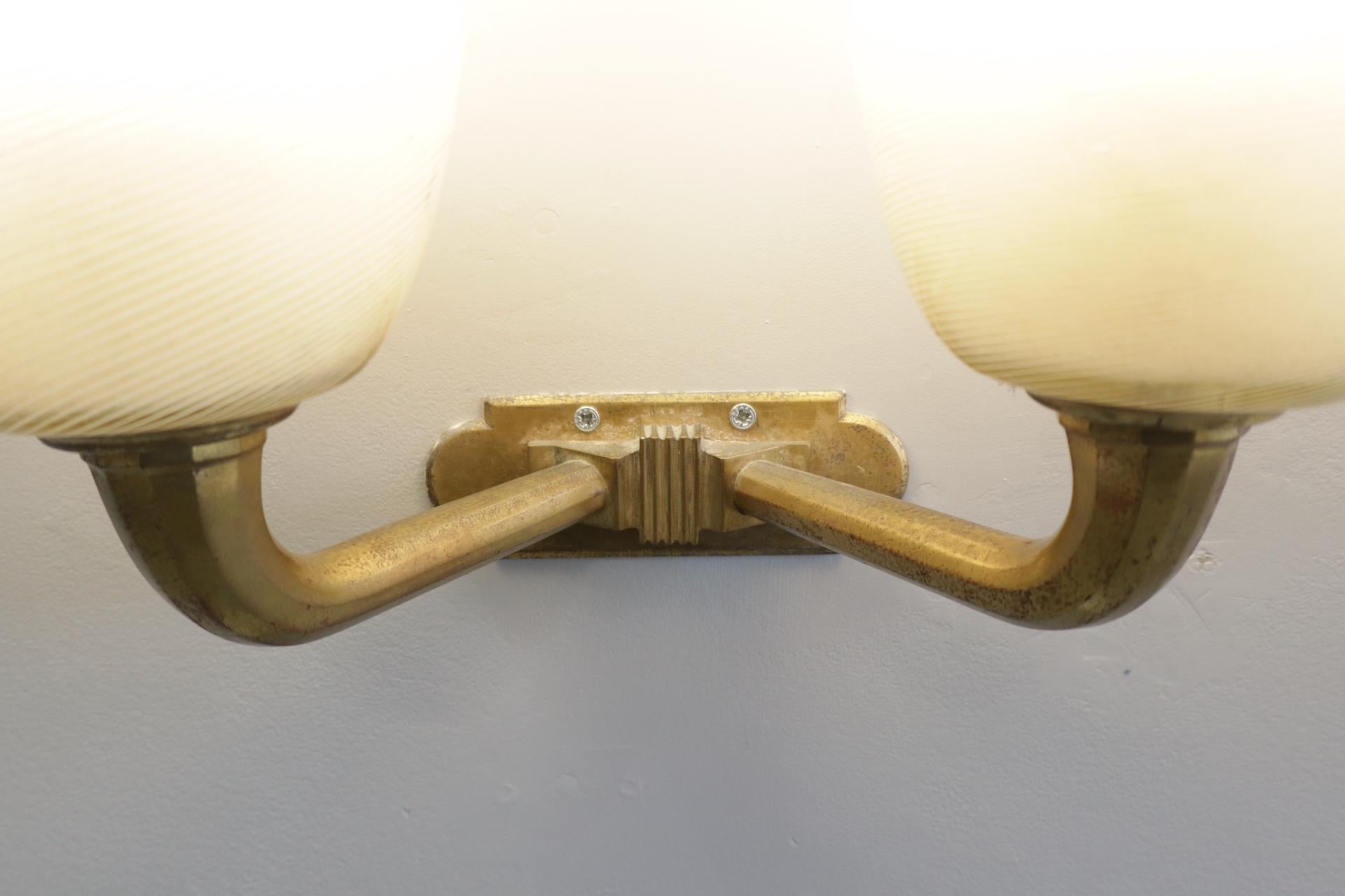 VENINI Coppia di lampade da parete 8