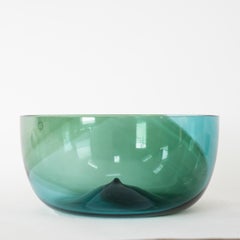 VENINI Coreani Blue & Greene anno 1991, fatto a mano in Italia