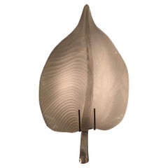 VENINI Couple Sconces Murano Glass Brass 1949 italy