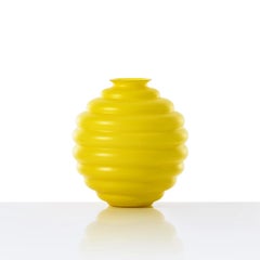 Venini Deco 707.07 Medium Ginkgo Biloba Glass Vase Napoleone Martinuzzi Damiani