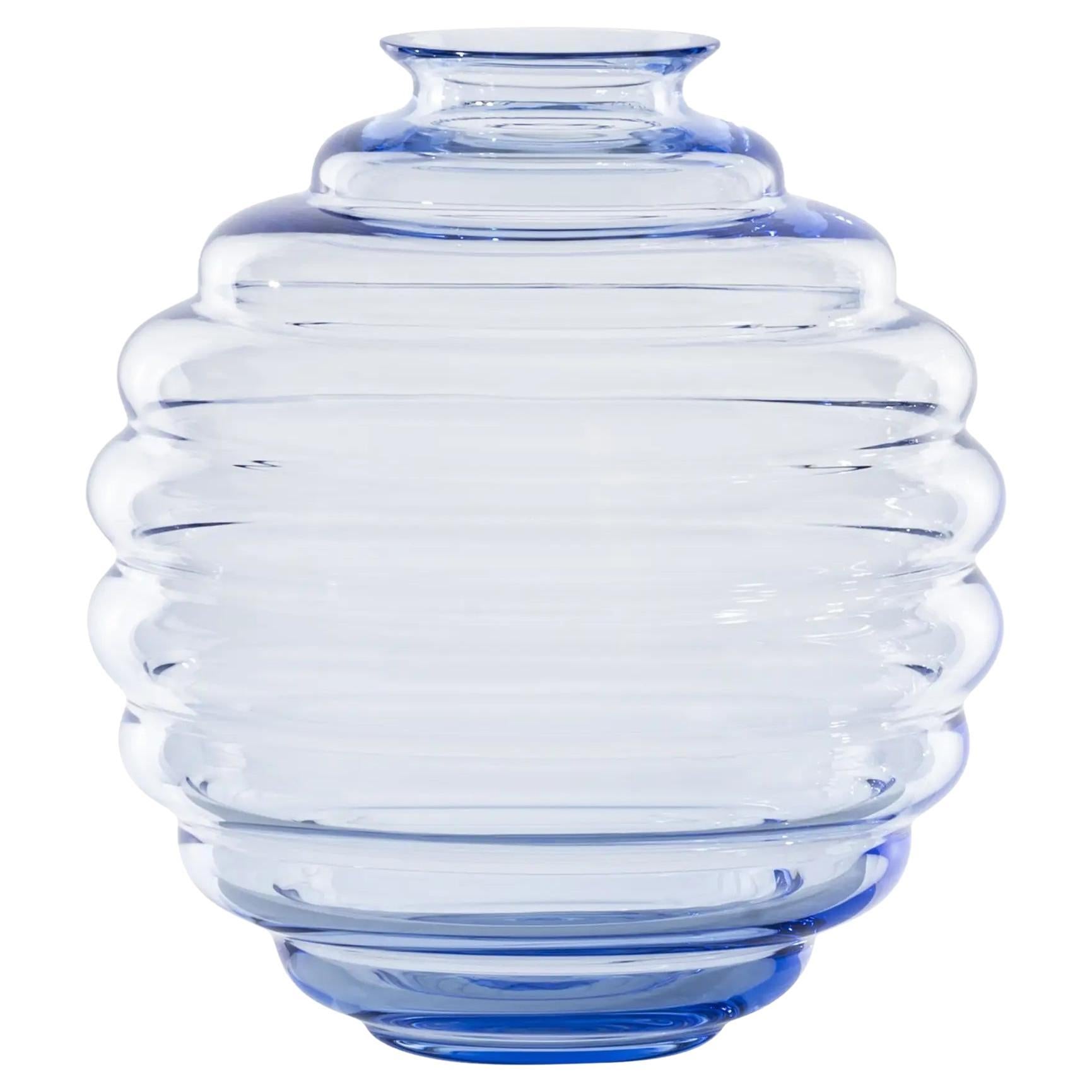 Venini Deco 707.07 Medium Iceberg - Glass Vase - Napoleone Martinuzzi - Damiani For Sale