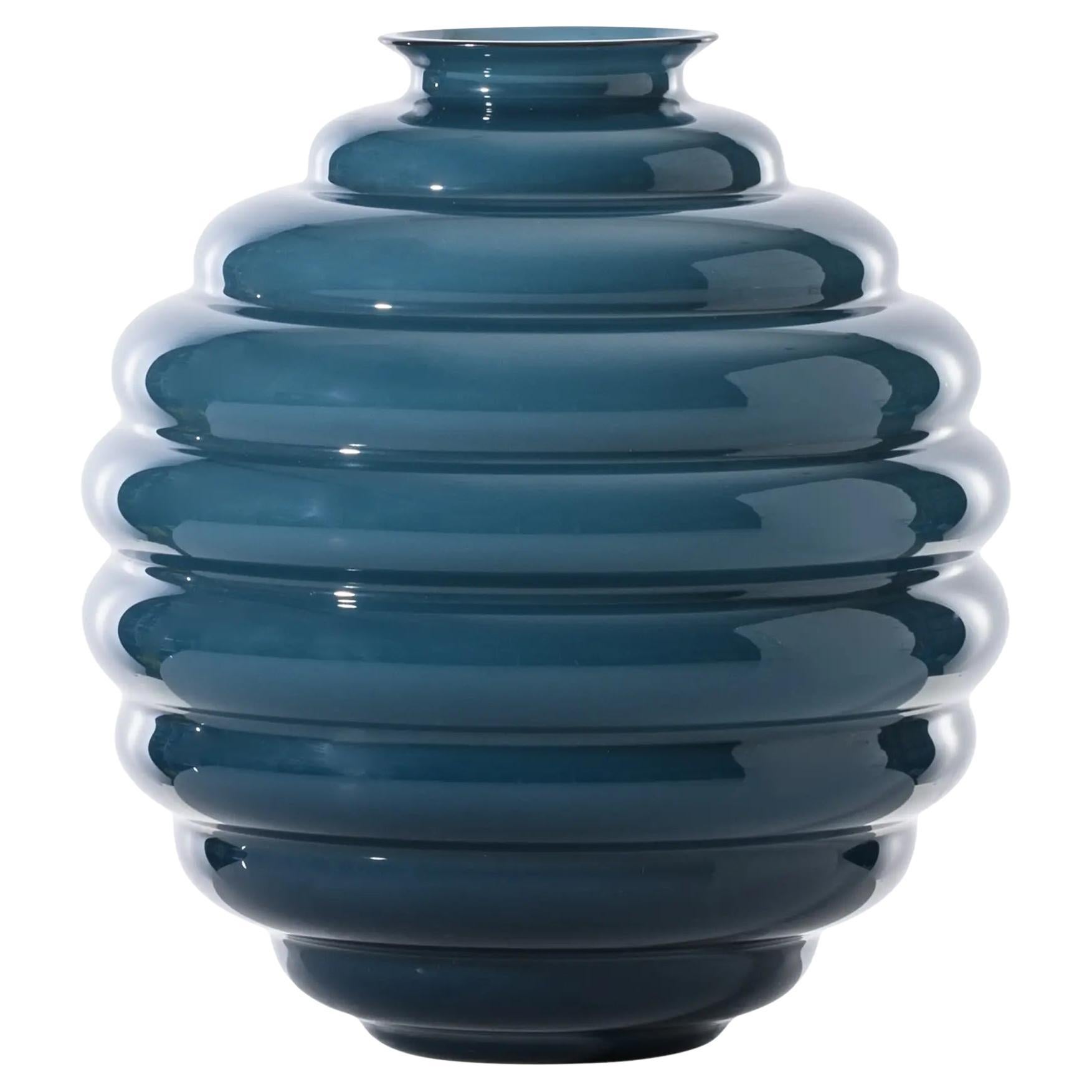Venini Deco 707.07 Medium Horizon Glass Vase - Napoleone Martinuzzi - Damiani