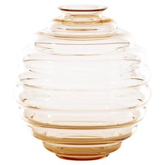 Venini Deco 707.07 Medium Pesca - Glasvase - Napoleone Martinuzzi - Damiani