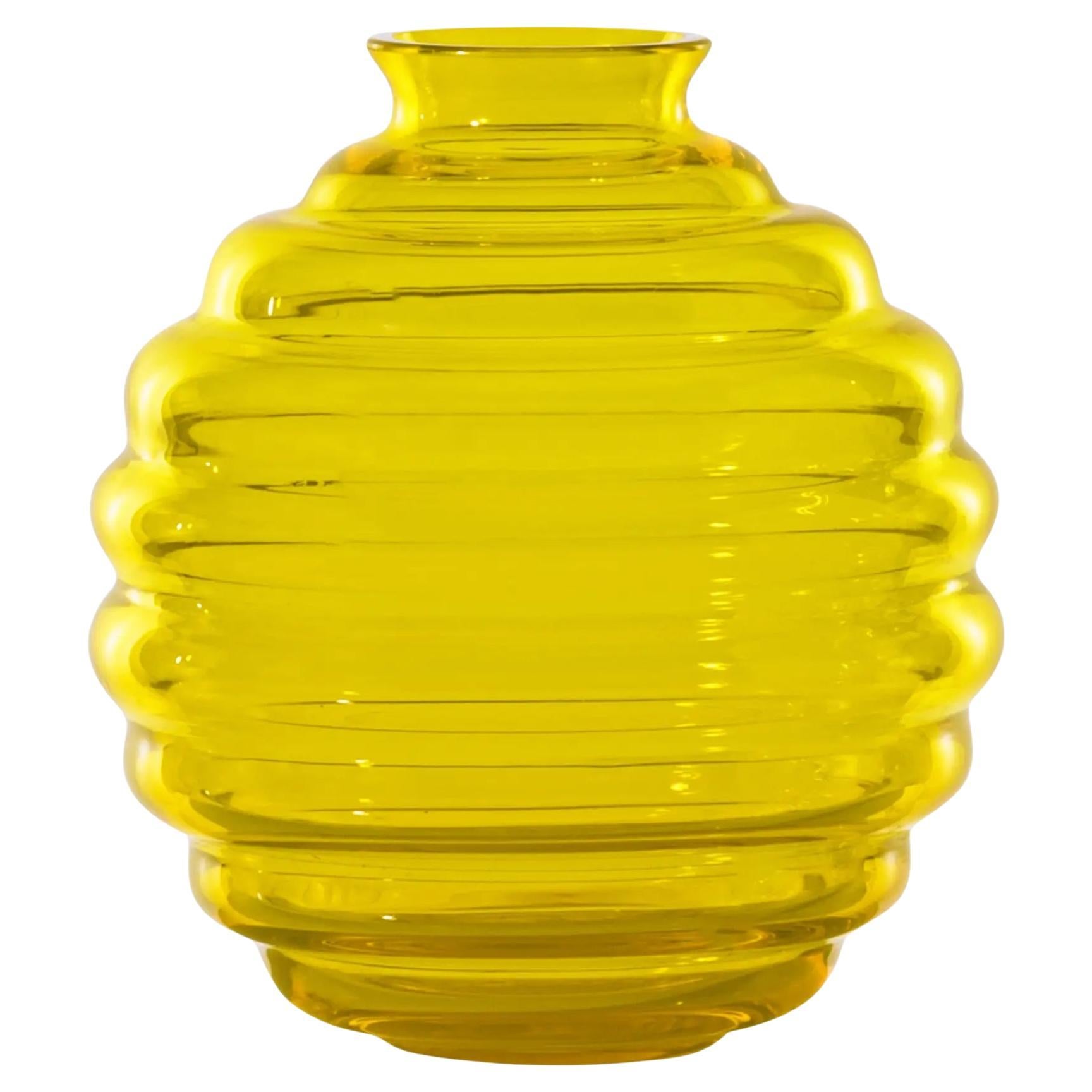 Venini Deco 707.08 Small Ginkgo Biloba - Glass Vase Napoleon Martinuzzi Damiani
