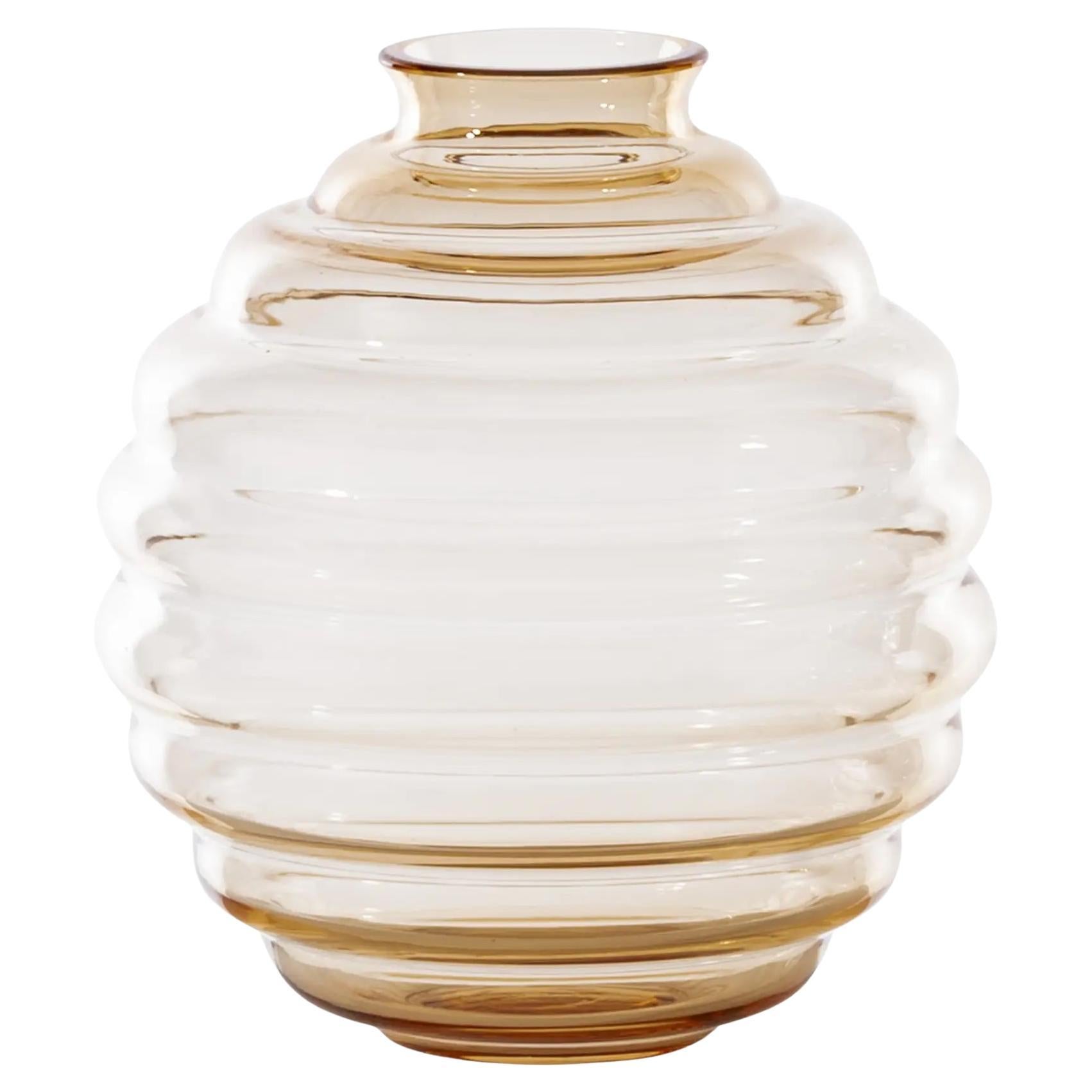 Venini Deco 707.08 Small Pesca - Glass Vase - Napoleone Martinuzzi - Damiani For Sale