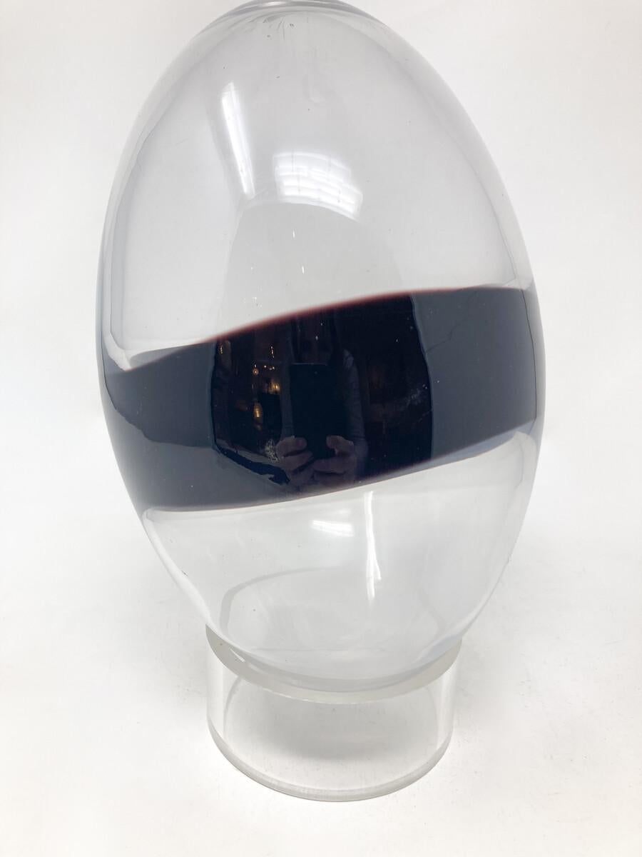 Venini Egg by Ludovico Diaz De Santillana, Italy, 1960s In Good Condition For Sale In Brussels, BE