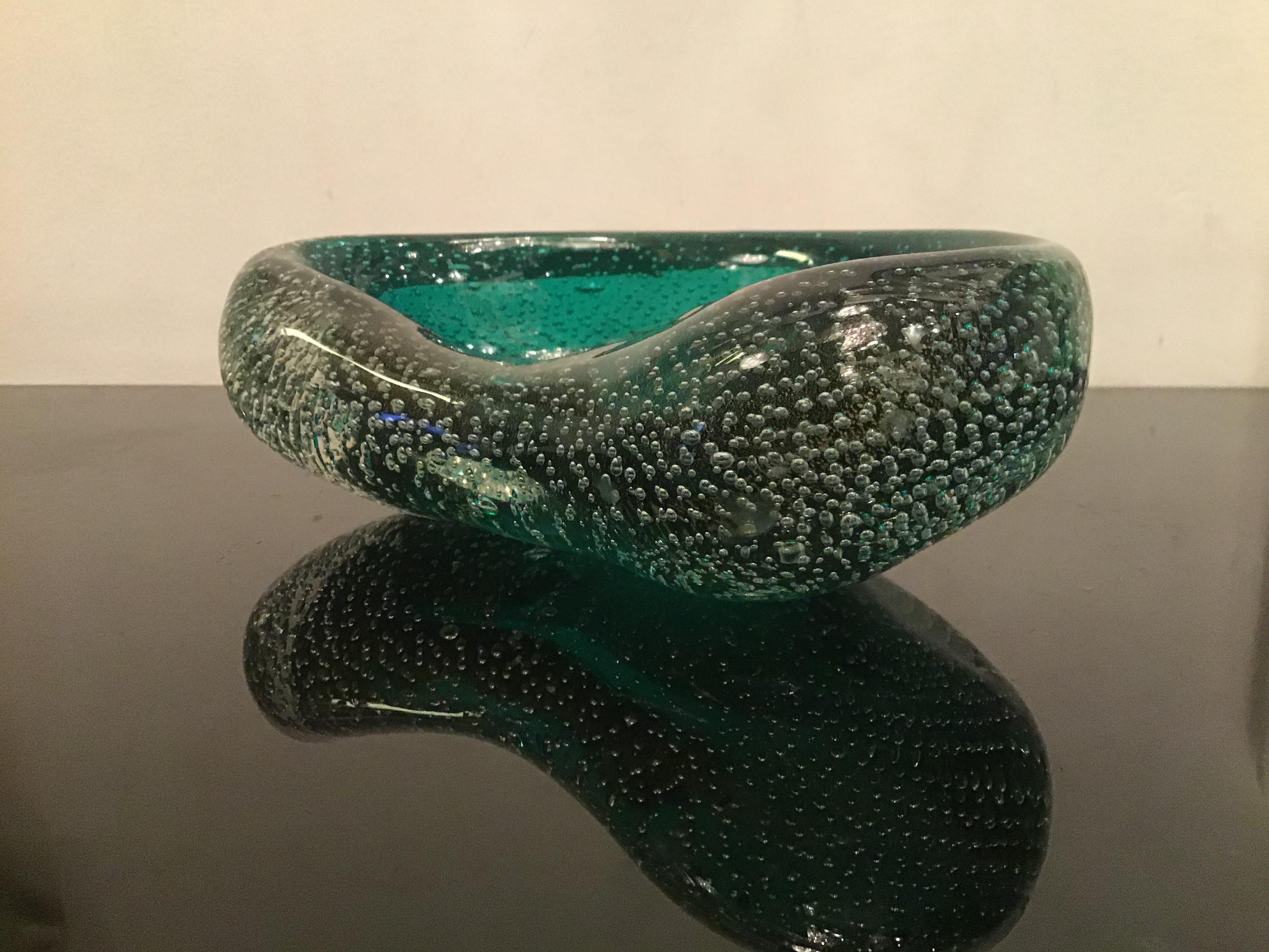 Venini Empty Pockets Murano Glass, 1950, Italy In Excellent Condition For Sale In Milano, IT