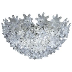 Venini Esprit Ceiling Light in Crystal