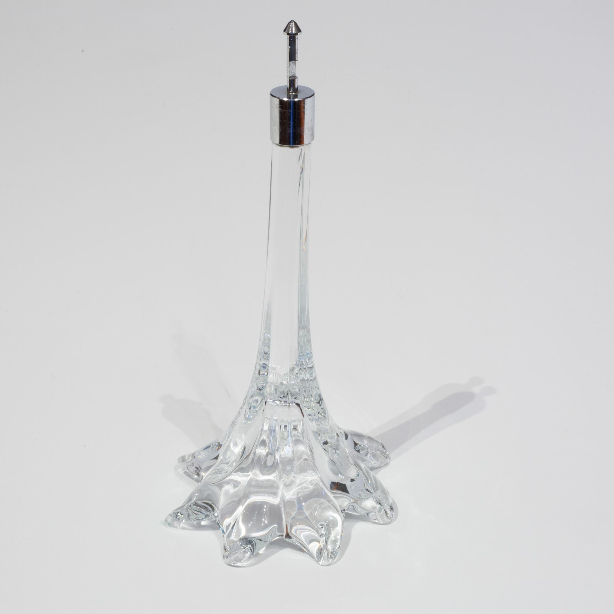 Großer Kronleuchter aus mundgeblasenem Murano-Kristall Flowers-for-Venini Esprit Crystal  im Angebot 4
