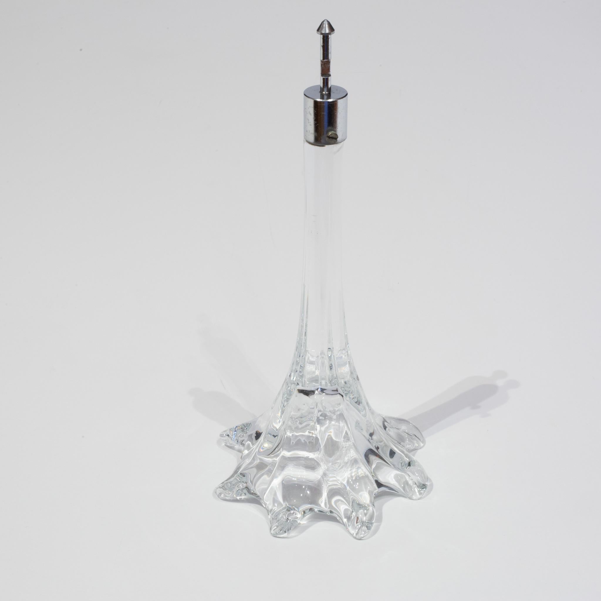 Großer Kronleuchter aus mundgeblasenem Murano-Kristall Flowers-for-Venini Esprit Crystal  im Angebot 7