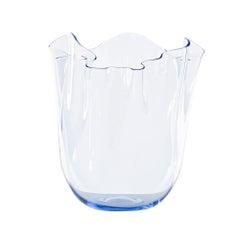 Venini Fazzoletto 700.00 Large Iceberg - Glass Vase Fulvio Bianconi - Damiani