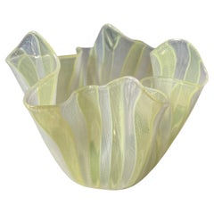 Venini Fazzoletto, 'Handkerchief' Vase