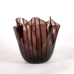 VENINI Fazzoletto Zanfirico Murano Glass, Limited Edition 16/199, 2016