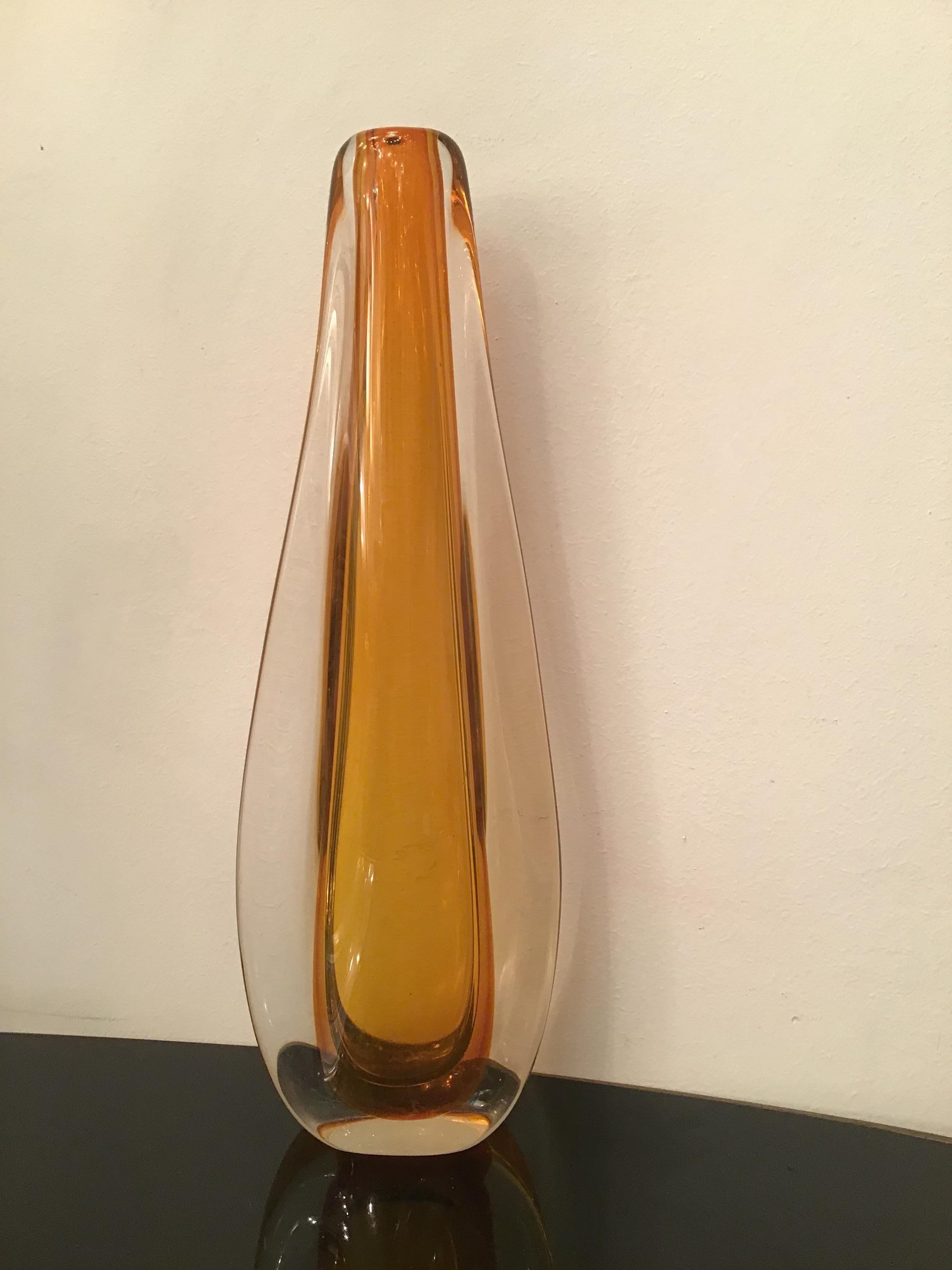 Venini “Flavio Poli” Vase Murano Glass 1950 Italy 2