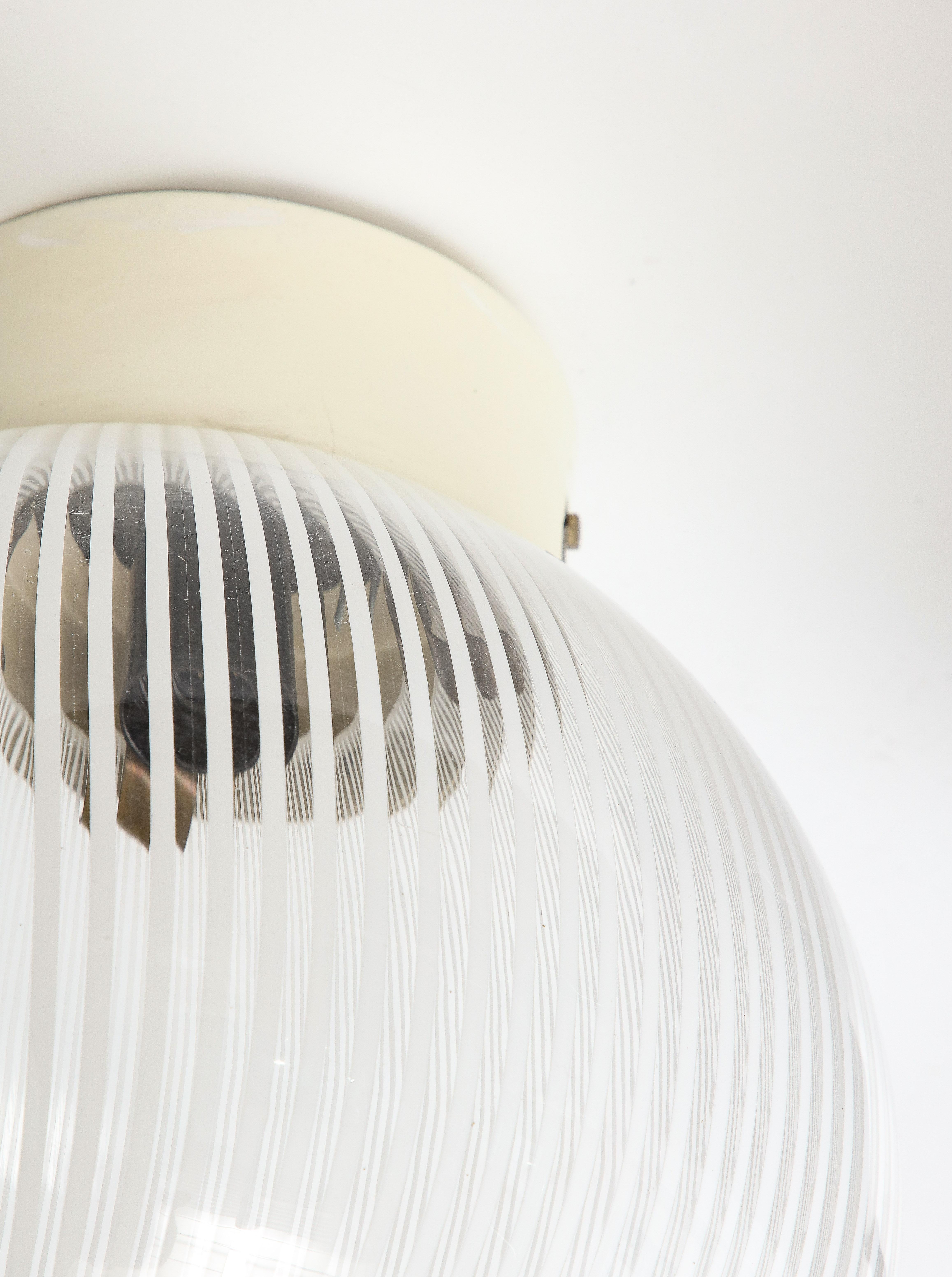 Venini Flush Mount Ceiling Light For Sale 4