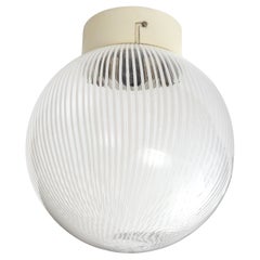 Venini, lampada da soffitto con montaggio ad incasso
