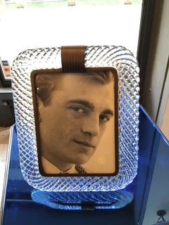 Venini Frame Brass Murano Glass, 1940, Italy