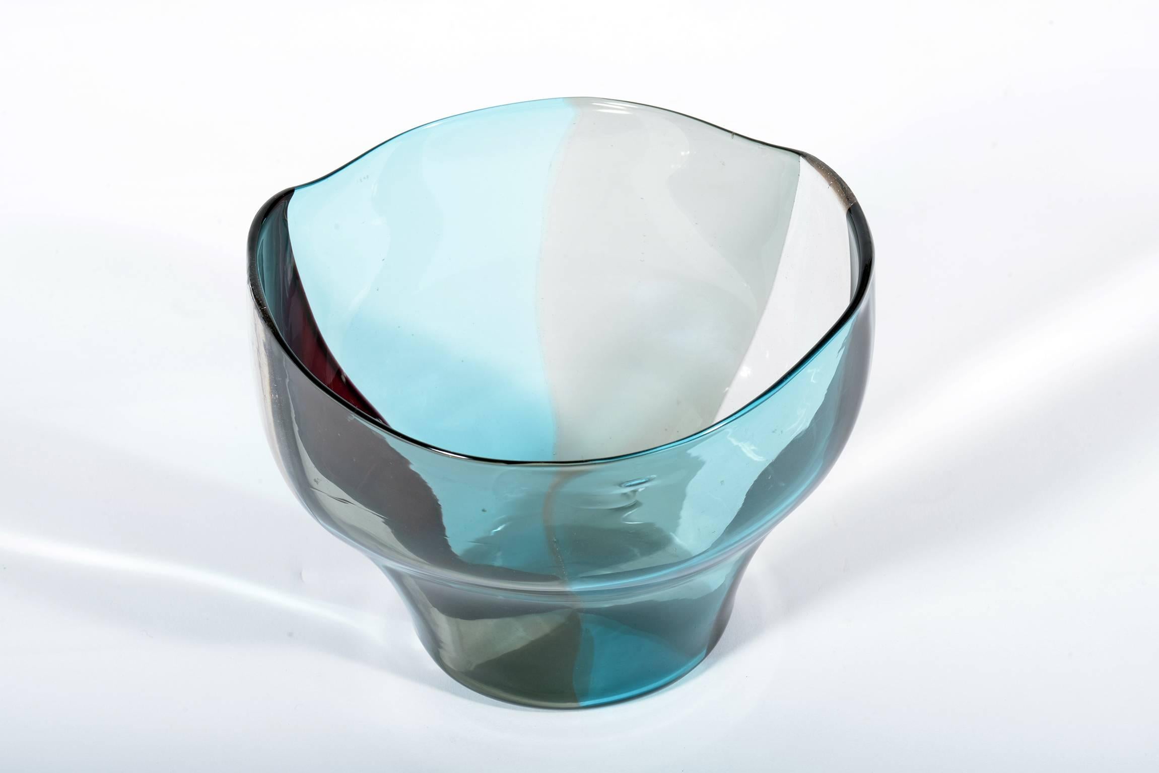 20th Century Venini Fulvio Bianconi Murano Glass 