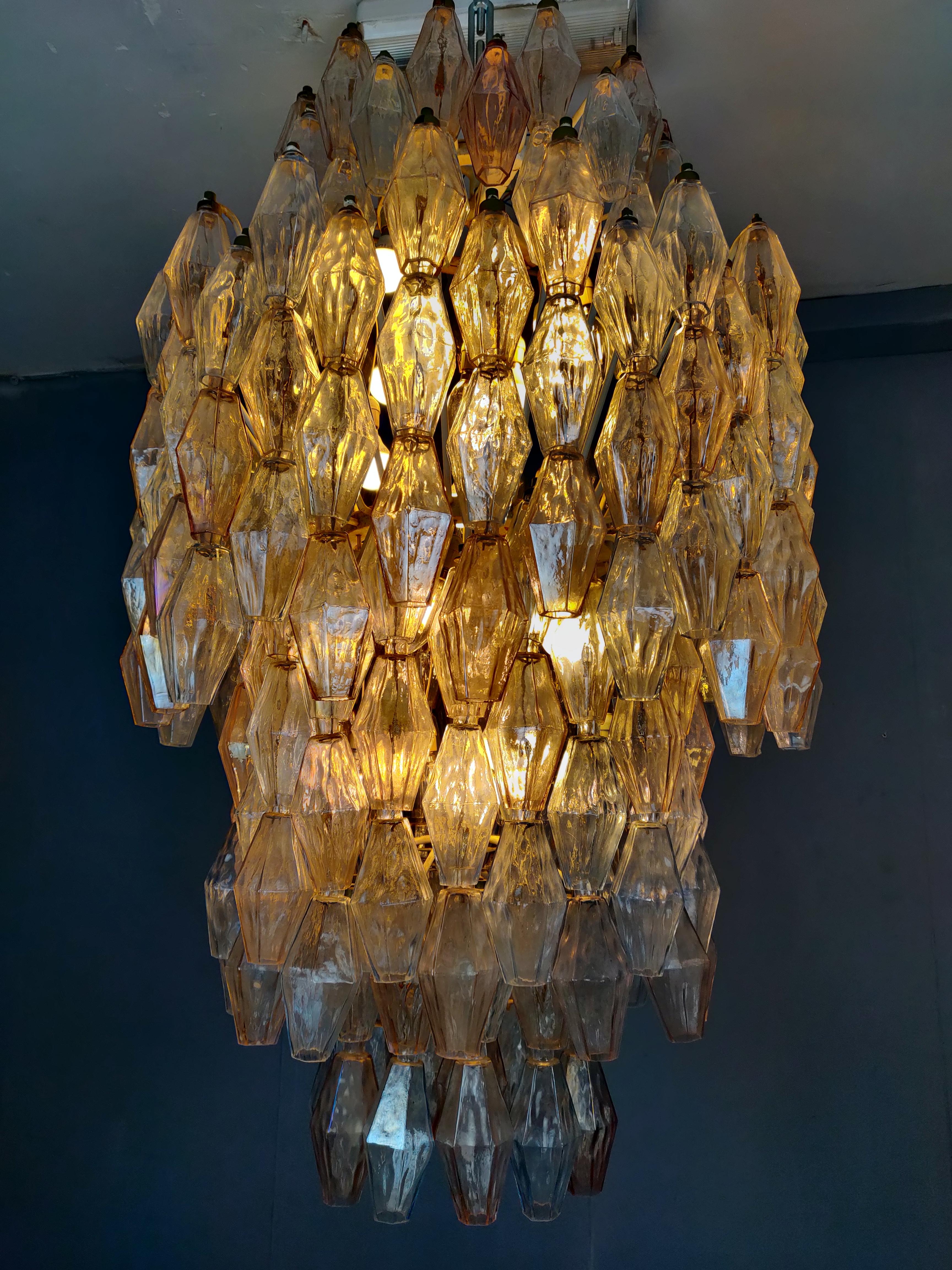 Venini Glass Chandelier 