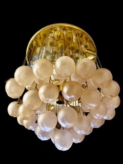 Venini glass murano pendant fruit model , Italy 1980