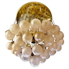 Venini glass murano pendant fruit model , Italy 1980