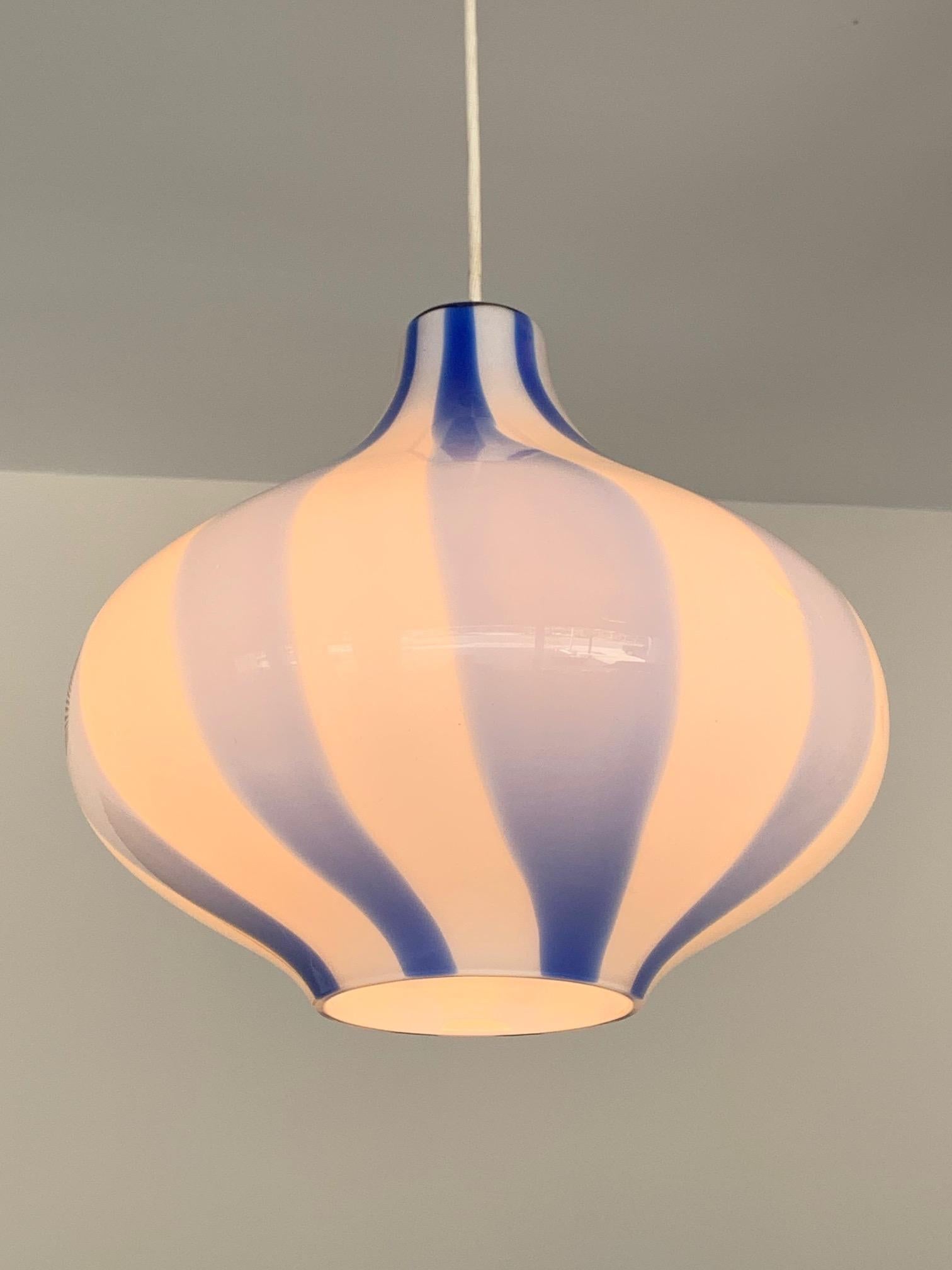 A classic glass pendant, 