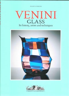Venini Glass, Two Books Catalogue Raisonne by Frano Deboni (Book)