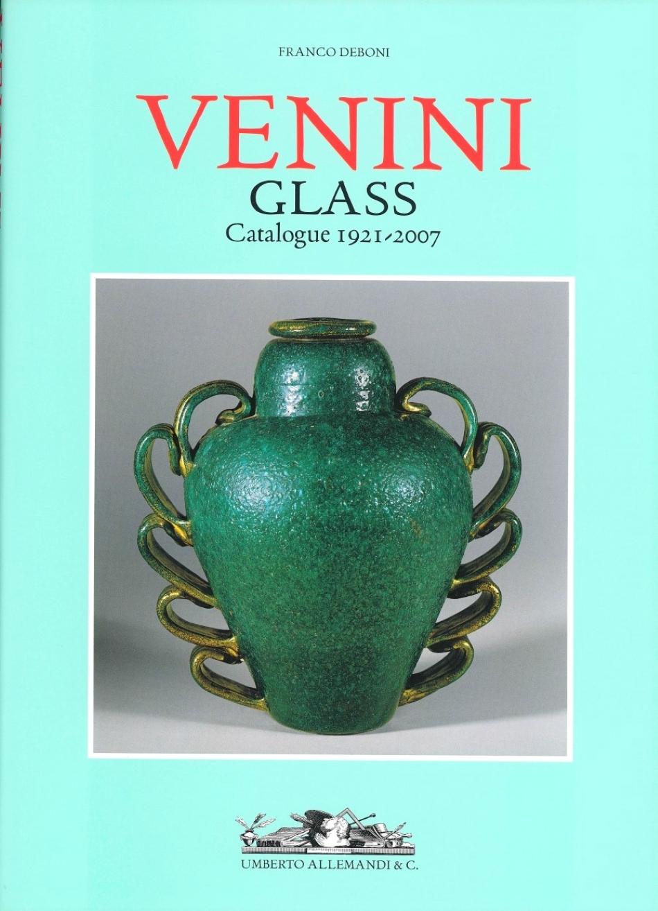 Venini Glass, Two Books Catalogue Raisonne by Frano Deboni (Book) For Sale 1