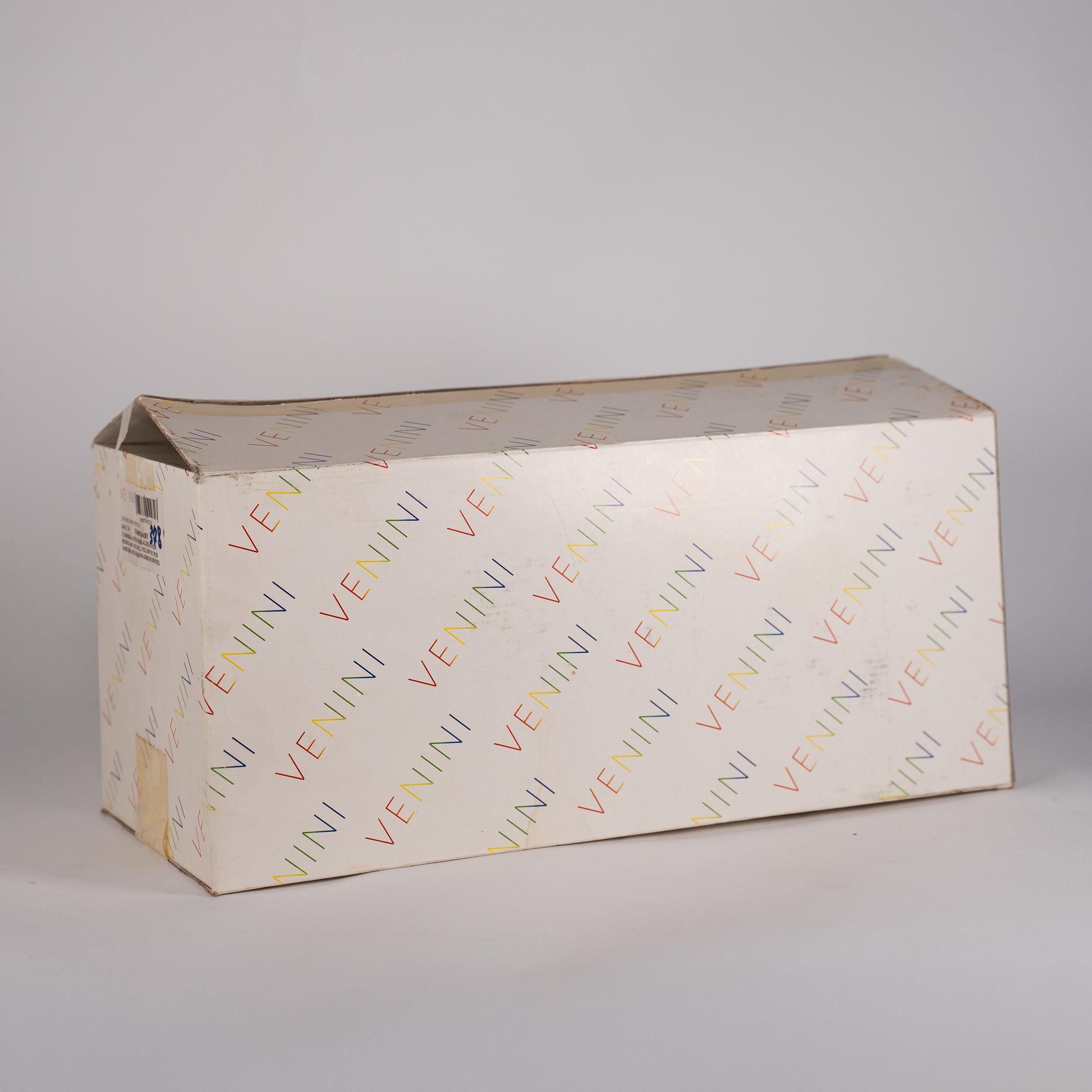 Venini Clessidra Acquamarina/Giallo Zolfo Edizione Limitata pz. 378/500 anno 2002 in vendita 1