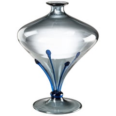 Venini I Trasparenti di Zecchin Small Glass Vases Tribute to Vittorio Zecchin