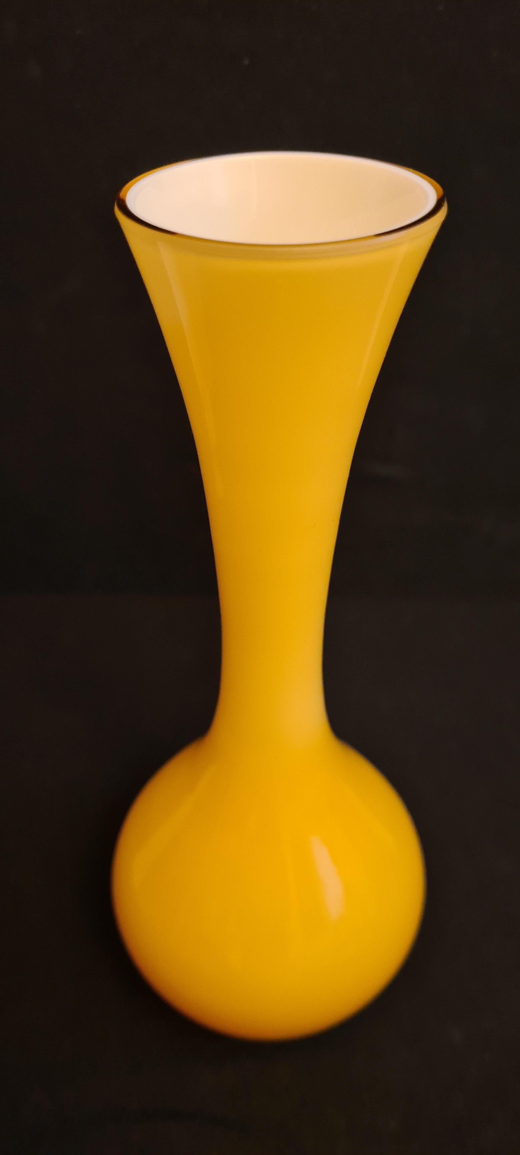 Contemporary Murano Glass Idria Vase, Vetri Venini For Sale