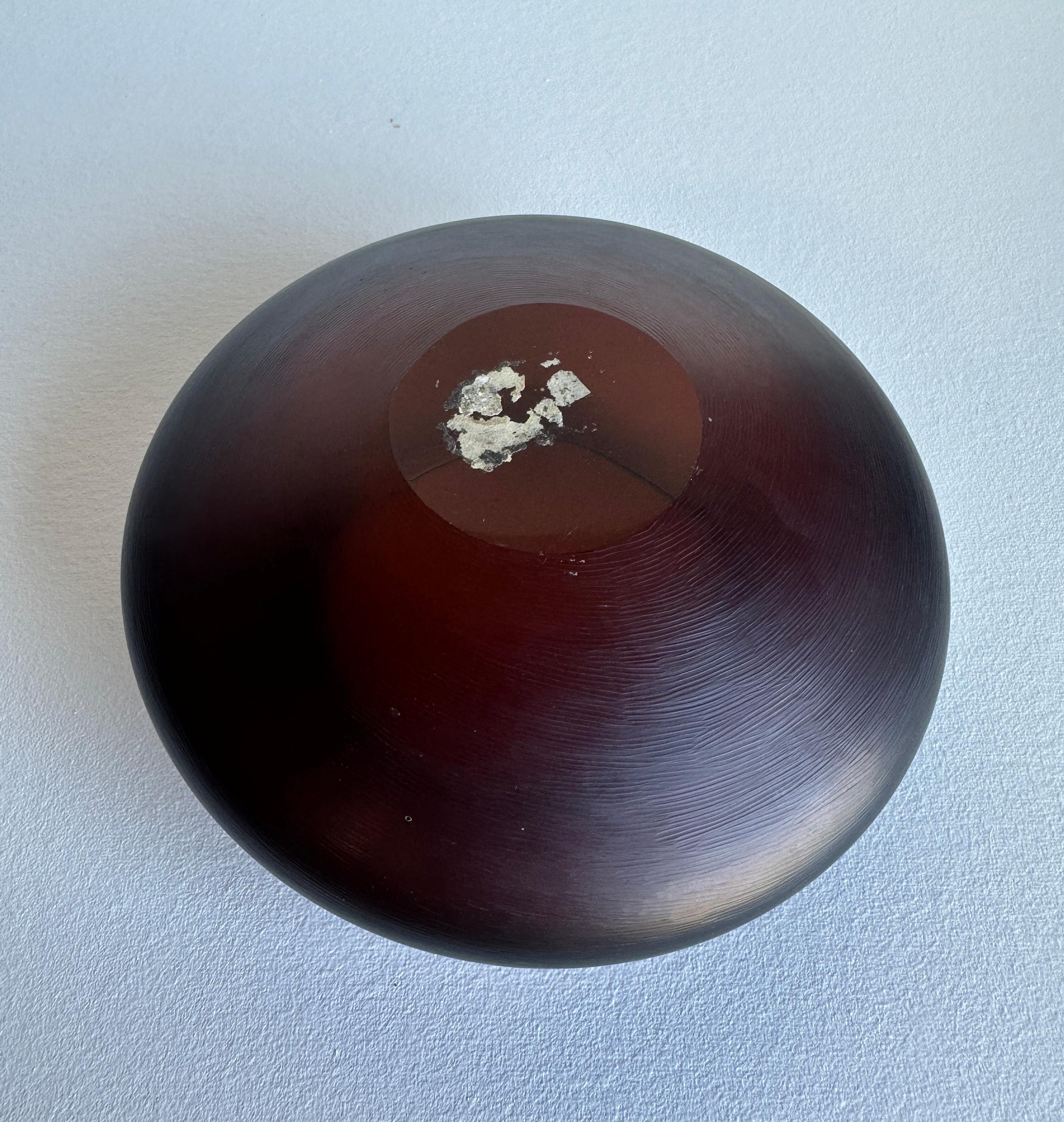 20ième siècle Venini Inciso Bol en verre italien en vente