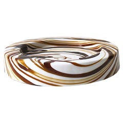 Venini Italia Sergio Asti Démodé Murano Catchall Vide-Poche 1968