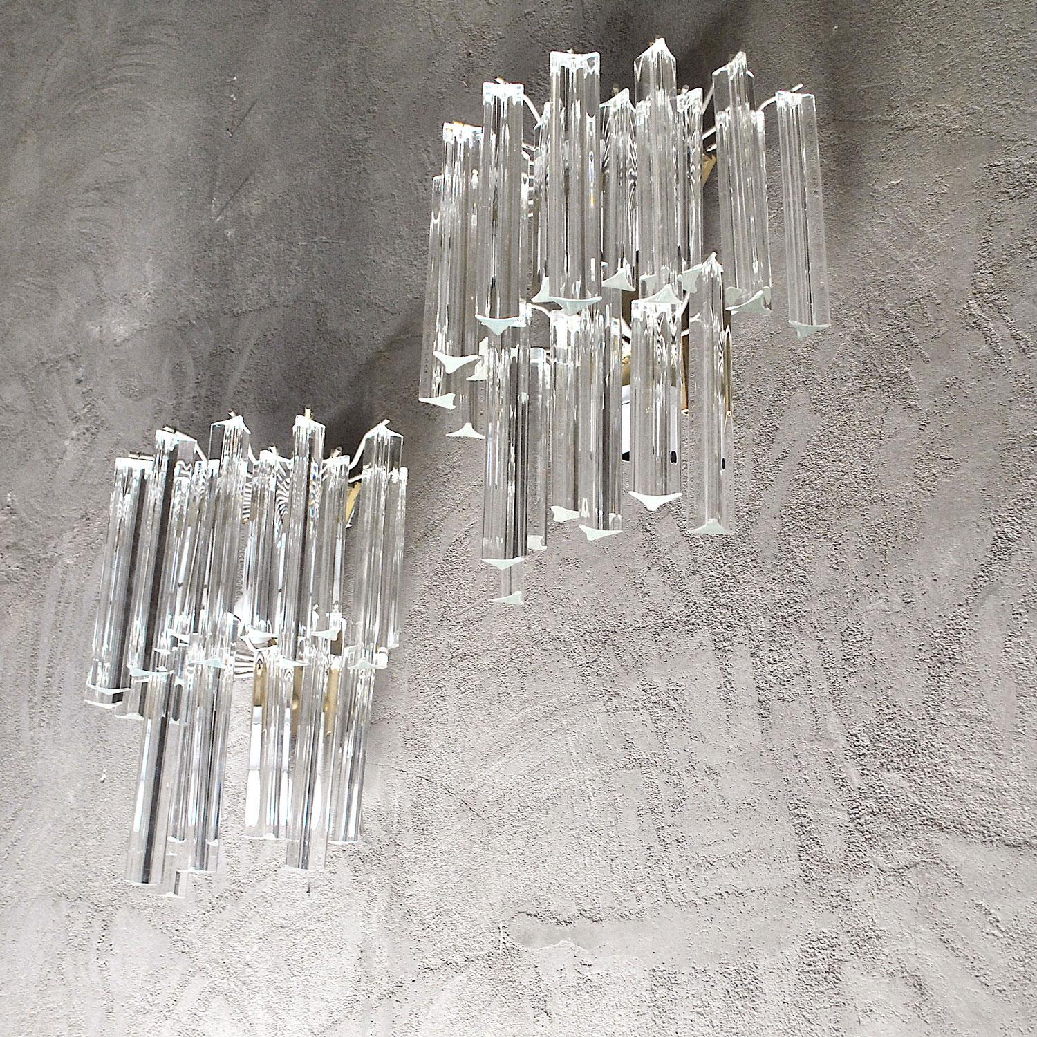 Venini Italian Midcentury Sconces, 1960s 4