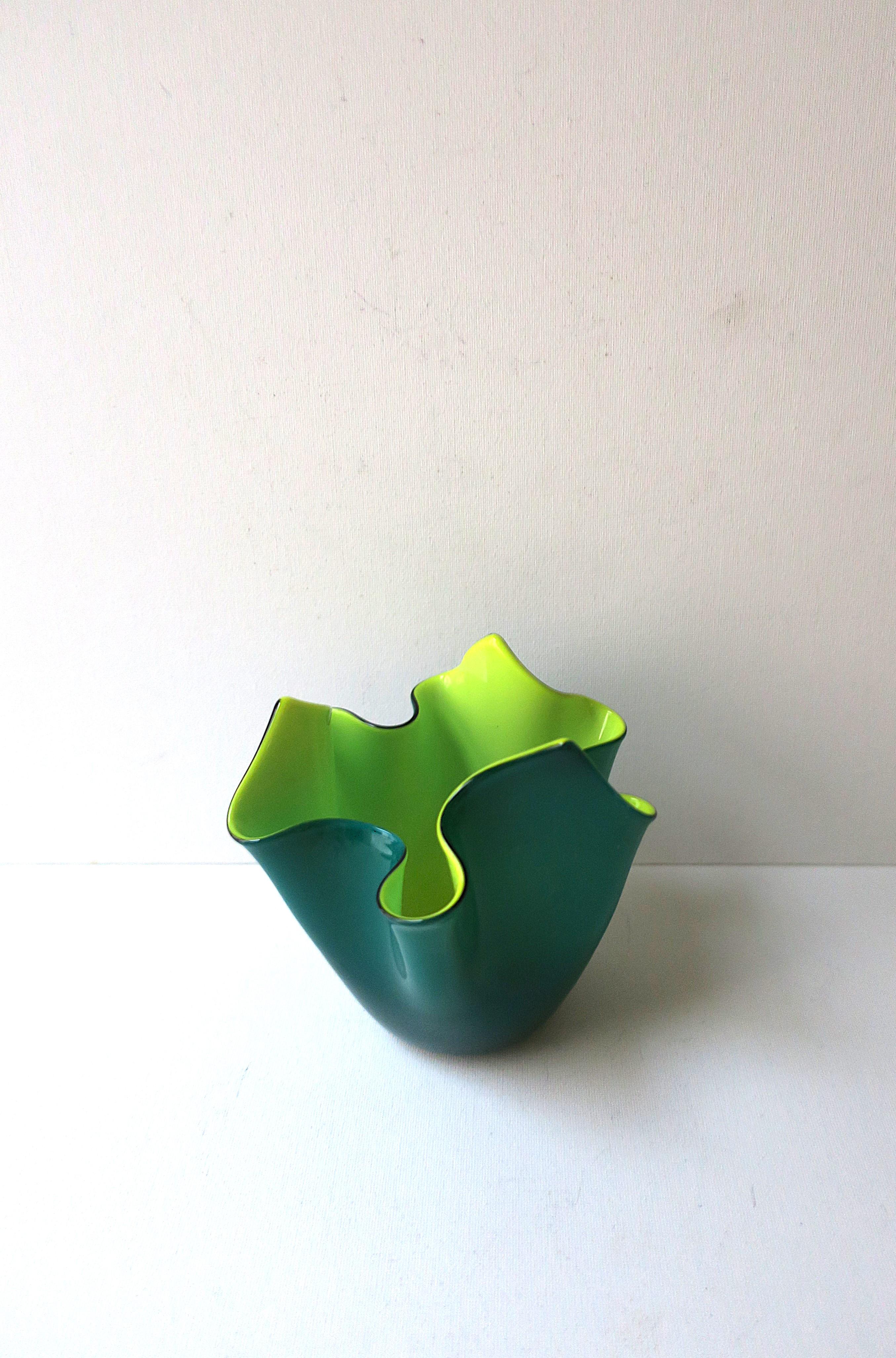XX secolo Vaso di Murano italiano Venini in vendita