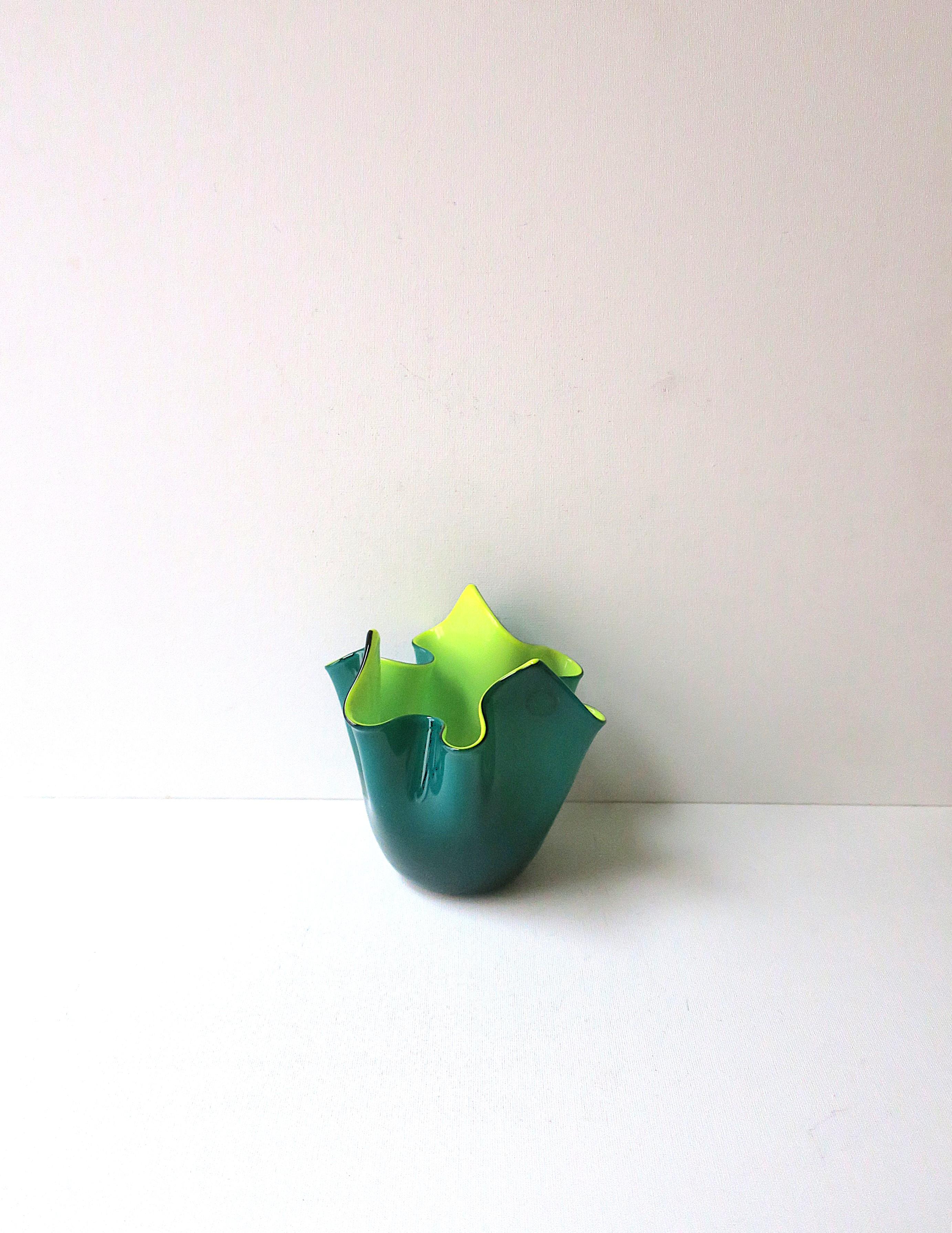Vaso di Murano italiano Venini in vendita 1