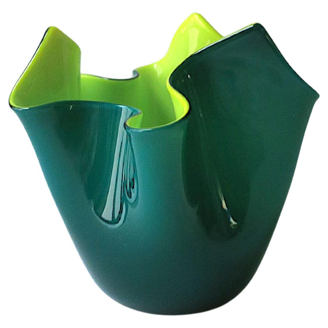 Vaso di Murano italiano Venini