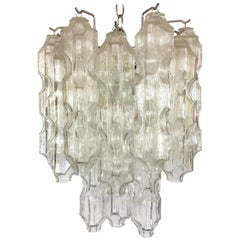 Venini Italy Murano Glass Mid-Century Modern Chandelier by Toni Zuccheri Venini Italy Murano Glass Mid-Century Modern Chandelier by Toni Zuccheri