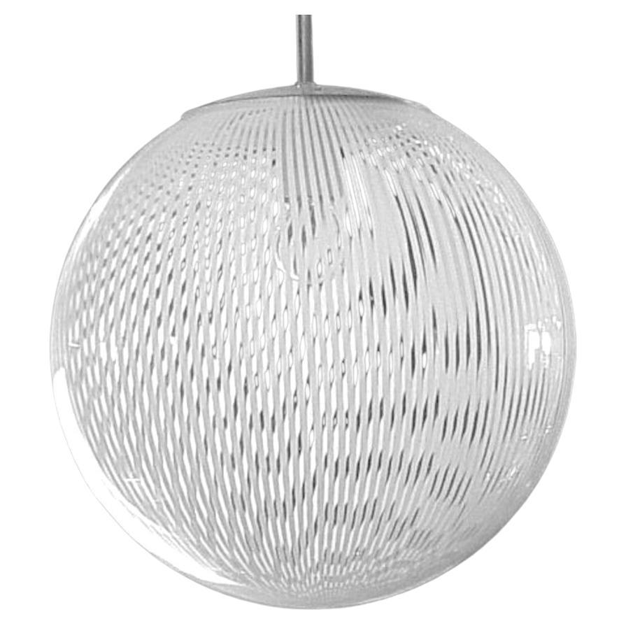 Venini Italy production "Tessuti" ceiling lamp by Diaz De Santilana in years '70
