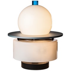 Lampada da tavolo Venini Kiritam di Ettore Sottsass