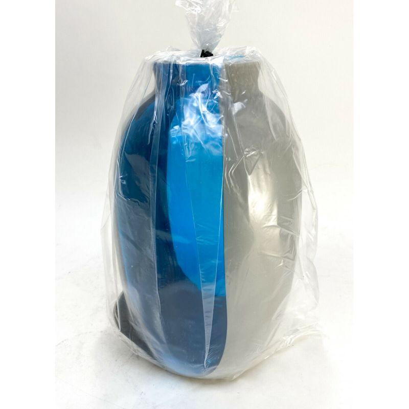 Venini Koori Aquamarine and Concrete Vase by Babled, Unwrapped in Box In Excellent Condition For Sale In Gardena, CA