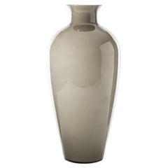 Venini Labuan 706.01 Glossy Taupe - Glass Vase - Damiani